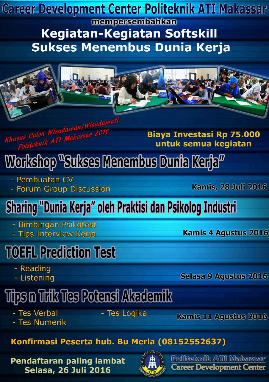 Career Development Center Politeknik ATI Makassar