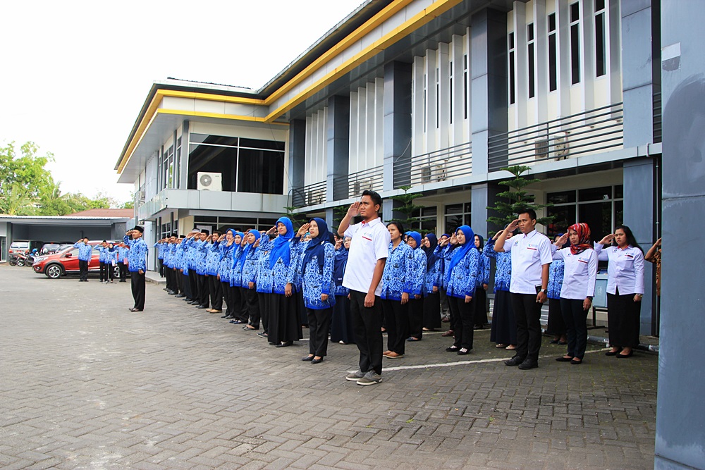 Upacara Peringatan HUT-RI Ke 72 di Politeknik ATI Makassar