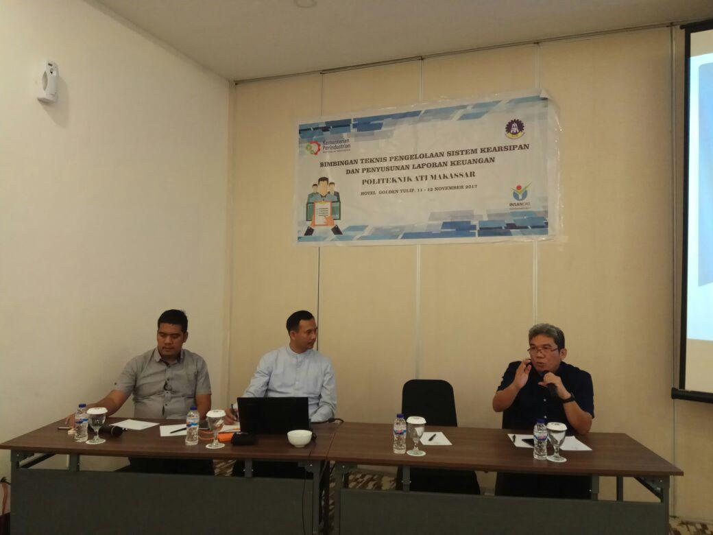 Politeknik ATI Makassar Gelar Wokrshop Arsiparis & Penyusunan Laporan Keuangan