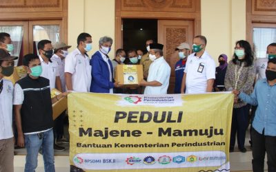 Politeknik ATI Makassar Ikut Salurkan Bantuan Korban Gempa Sulbar ke Majene dan Mamuju