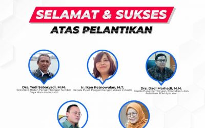 Selamat dan Sukses atas Pelantikan Pejabat Eselon II Lingkup BPSDMI