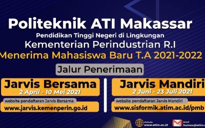 Politeknik ATI Makassar Buka Pendaftaran Maba Jalur JARVIS Bersama