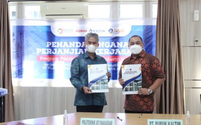 Resmi Jalin Kerja Sama, Poltek ATIM Siap Didik Calon SDM Industri PT Pupuk Kaltim