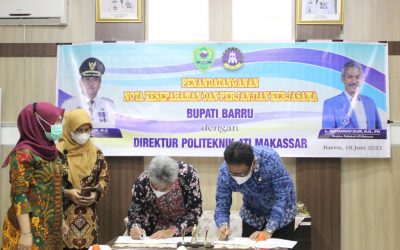 Poltek ATIM-Pemkab Barru Sepakat Buka Program Setara D-1 Kewirausahaan