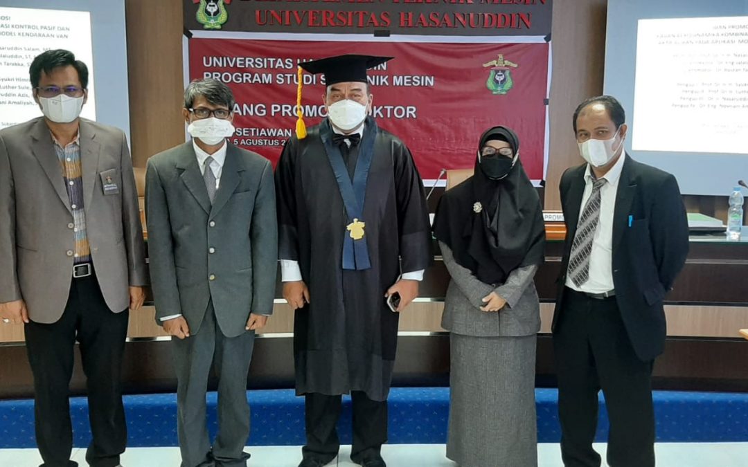 Ketua Senat Politeknik ATI Makassar Raih Gelar Doktor di Unhas