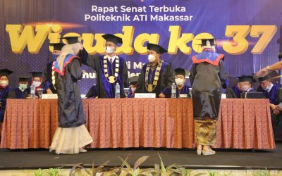 Politeknik ATI Makassar Cetak 325 Alumni Baru Lewat Wisuda ke-37