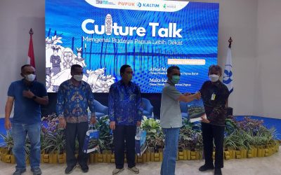 Didik Putra-Putri Papua, PT Pupuk Kaltim-Poltek ATIM Gelar Culture Sharing Program