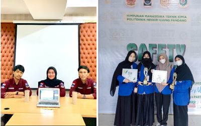 HMTI-Poltek ATIM Juara Desain Kemasan, HIMATEK Sabet 2 Juara di Safety Competition