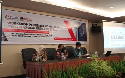Gelar Workshop Pembelajaran Berbasis STEM, Poltek ATIM Dukung Kebijakan Corpu BPSDMI
