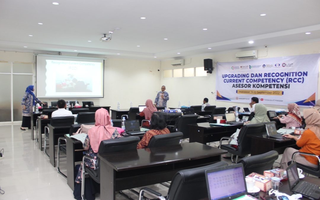 22 Asesor Kompetensi Ikut Upgrading dan RCC di LSP Politeknik ATI Makassar
