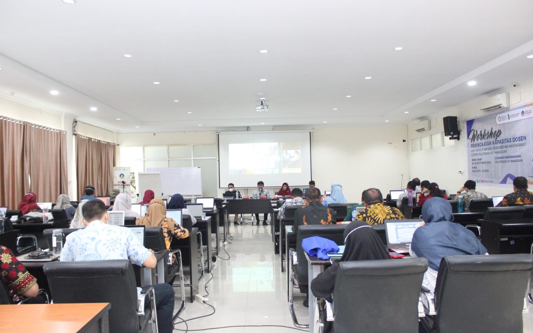 Politeknik ATI Makassar Dorong Dosen Tingkatan Kualitas Penelitian dan Pengabdian Masyarakat
