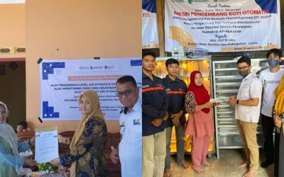 Prodi OSP Poltek ATIM Serahkan Alat Buatan Mahasiswa ke IKM