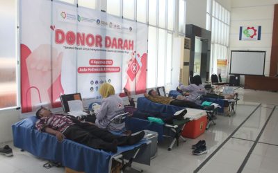 Gelar Aksi Donor Darah, Poltek ATIM Kumpulkan 52 Kantong Darah
