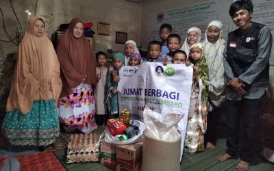 Jumat Berbagi Poltek ATIM-IZI Sulsel Sambangi 2 Panti Asuhan