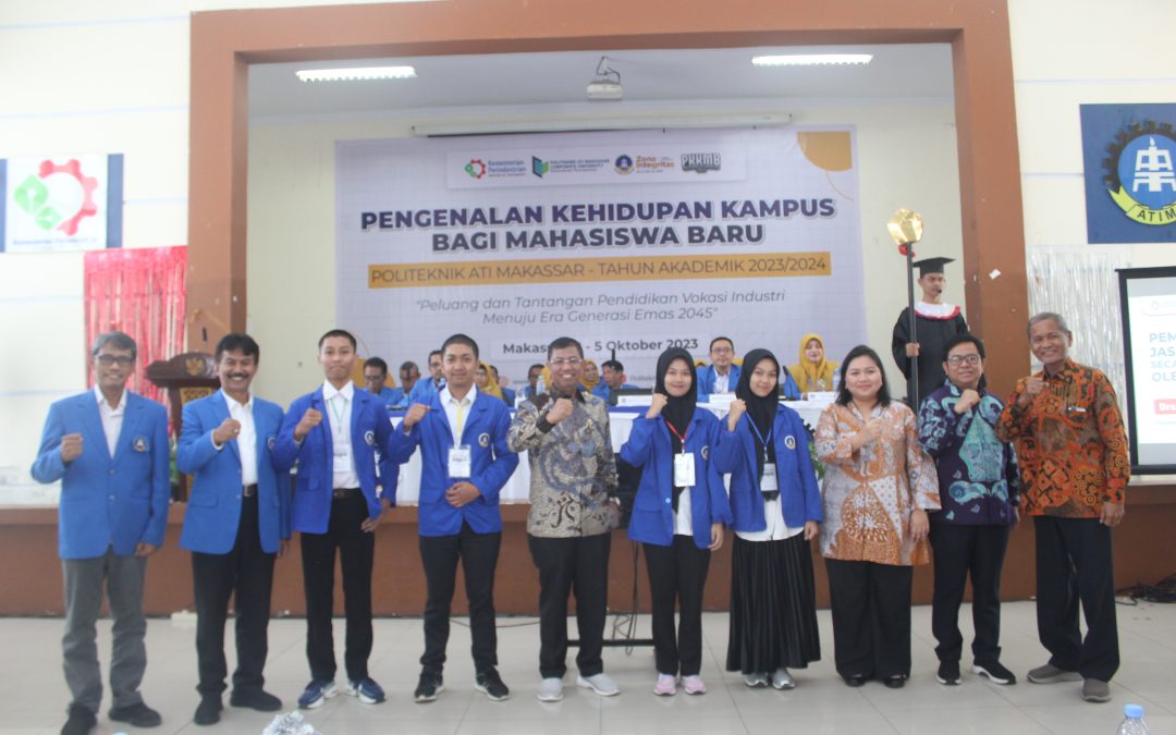 Gelar PKKMB 2023, Politeknik ATI Makassar Sambut 342 Mahasiswa Baru