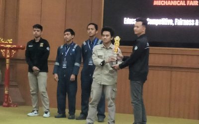 Mahasiswa TMIA Poltek ATIM Juara Harapan I 3G Welding Competition di Yogyakarta