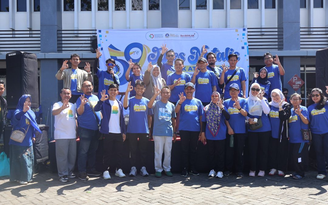 Dies Natalis ke-59, Politeknik ATI Makassar Gelar Jalan Sehat