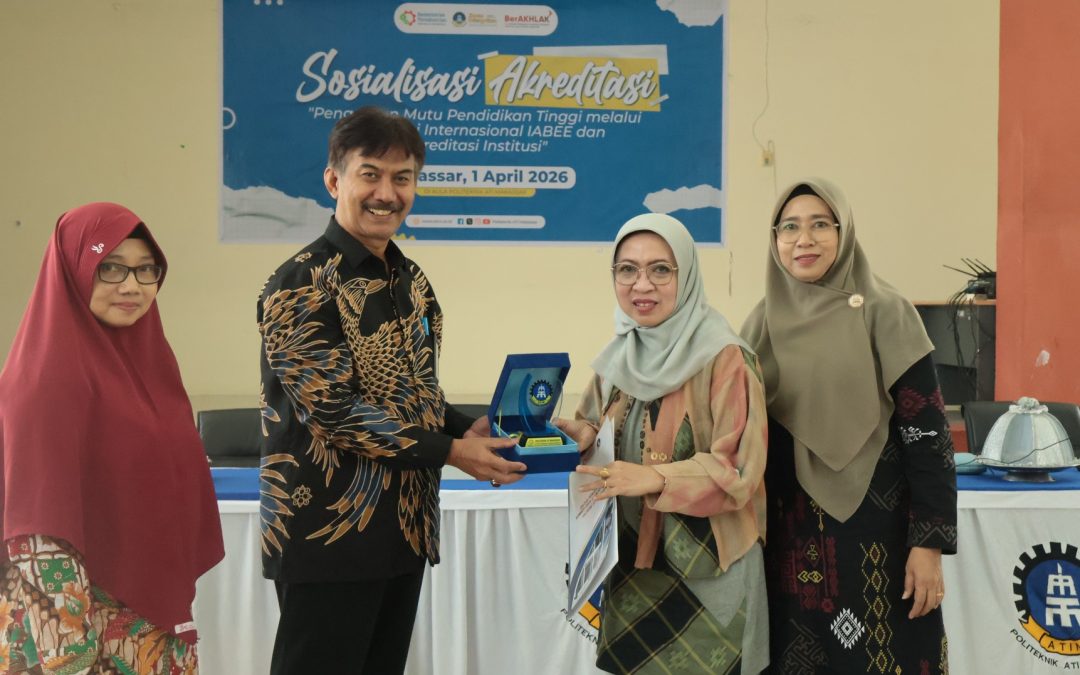 Politeknik ATI Makassar Gelar Sosialisasi Akreditasi yang Dirangkaikan Halal Bi Halal