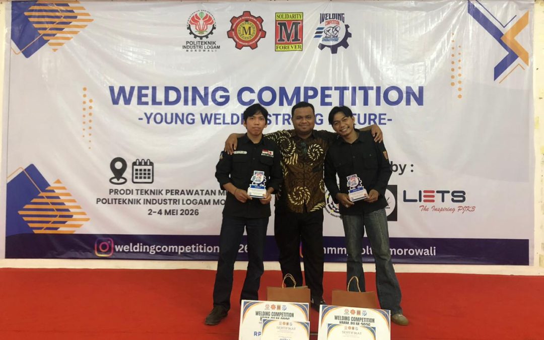 Mahasiswa Politeknik ATI Makassar Raih Juara Welding Competition 2026 di Morowali